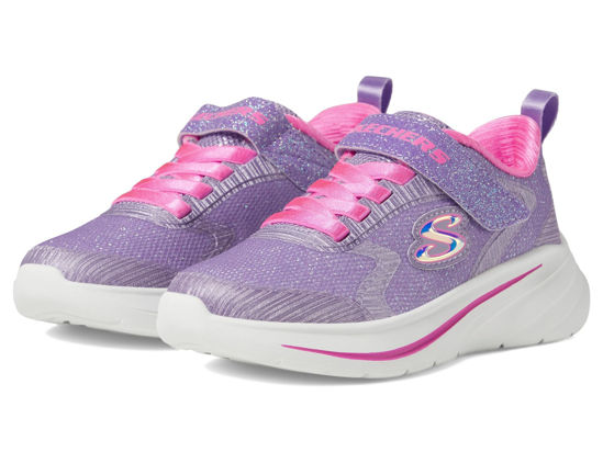 Picture of Skechers Girls Wave 92 Sneaker, Lavender, 11 Little Kid - Size: 11 Little Kid