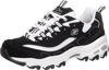 Picture of Skechers Women's Low-Top Trainers, Black/White, 12 - Size: 12