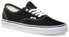 Picture of Vans Unisex Authentic Black Canvas VN000EE3BLK Mens 7.5, Womens 9 - Size: 7.5