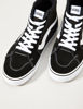 Picture of Vans Women's Hi-Top Trainers Sneaker, Suede Canvas Black White, 10 - Size: 10