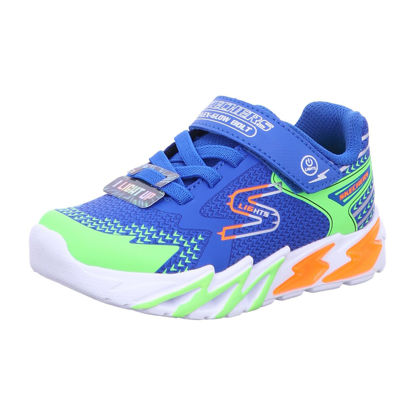 Picture of Skechers Boy's Flex-Glow Bolt Sneaker, Royal/Multi, 12 Little Kid - Size: 12 Little Kid