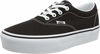 Picture of Vans Women's Doheny Trainers Sneaker, Black Canvas Black White 187, 10.5 - Size: 10.5