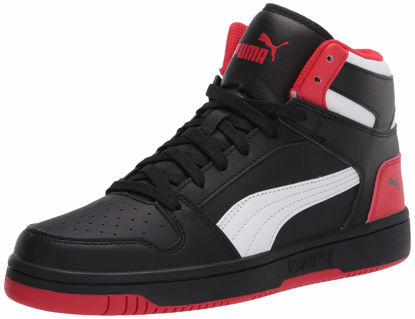 Picture of PUMA Puma Rebound Layup SL Puma Black/Puma White/High Risk Red 9 D (M) - Size: 9