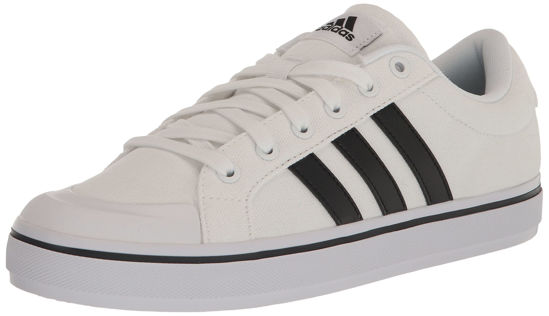 Picture of adidas Men's Bravada 2.0 Skate Shoe, White/Black/Black, 12 - Size: 12