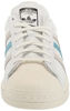 Picture of adidas Originals Men's Superstar Discontinued Sneaker, Cream White/Preloved Blue/Grey One, 9.5 - Size: 9.5