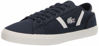 Picture of Lacoste Men's Sideline Sneaker Navy/off white Textile 9.5 Medium US - Size: 9.5