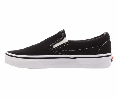 Picture of Vans Classic Slip On Black White Mens US 4.5 - Size: 6 Women/4.5 Men