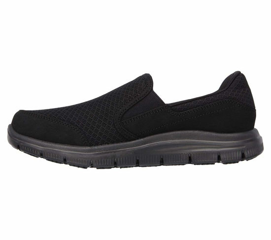 Picture of Skechers Women's COZARD Slip On Trainers, Black Mesh Nubuck Water Stain Repellent, 6 - Size: 6