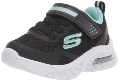 Picture of Skechers Kids Kids MICROSPEC MAX Sneaker, Black, 6 US Unisex Toddler - Size: 6 Toddler