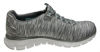 Picture of Skechers Synergy High Spirited Women's Fashion Sneaker, Grey/Light Blue, 9 Wide US - Size: 9 W US