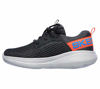 Picture of Skechers - Boys Go Run Fast - Valor Shoe, Size: 6 M US Big Kid, Color: Charcoal/Blue - Size: 6 Big Kid