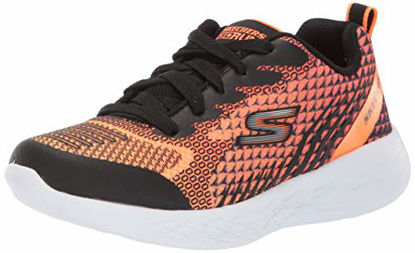 Picture of Skechers boys Go Run 600 - Hendox Sneaker, Black/Orange, 4.5 Big Kid US - Size: 4.5 Big Kid