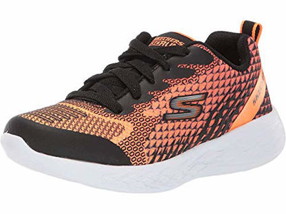 Picture of Skechers boys Go Run 600 - Hendox Sneaker, Black/Orange, 1 Little Kid US - Size: 1 Little Kid