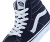 Picture of Vans Men's Sk8 Hi Sneaker, Parisian Night/True White, Size 8.5 - Size: 8.5