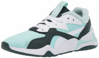 Picture of PUMA Women's Nova Sneaker, fair Aqua-Ponderosa Pine, 5.5 M US - Size: 5.5