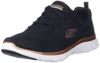 Picture of Skechers Women's 149303 Flex Appeal 4.0 Sneaker, Bkrg=Black Rose Gold, 5.5 - Size: 5.5