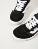 Picture of Vans Unisex Range Exp Suede Canvas Sneaker - Black/White 9.5 - Size: 9.5