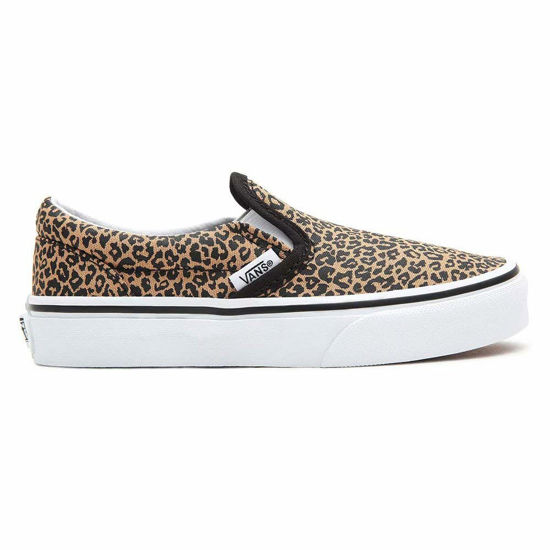 Picture of Vans UY Classic Slip-On, Leopard/Black, 1.5 Little Kid - Size: 1.5 Little Kid