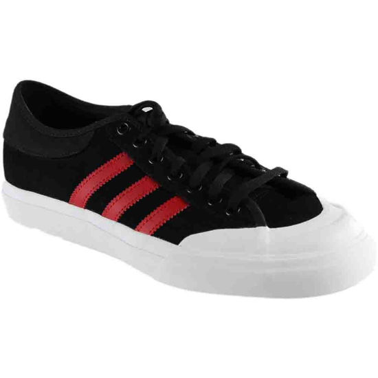 Picture of adidas Skateboarding Unisex Matchcourt Core Black/Scarlet/Footwear White 10 Women / 9 Men M US Medium - Size: 10 Women/9 Men