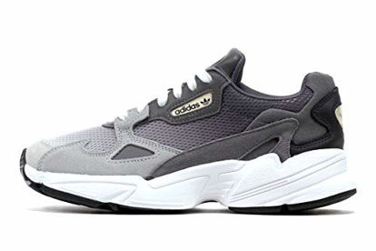 Picture of adidas Falcon Womens Shoes Size 8, Color: Grey - Size: 8