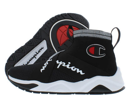 Picture of Champion Rally Crossover Mens Shoes Size 8, Color: Black/White - Size: 8