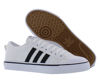 Picture of adidas Originals Adidas Nizza Mens Shoes Size 8, Color: White/Black - Size: 8