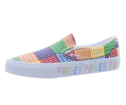 Picture of Vans UA Classic Slip-ON (Pride) Multi/T VN0A33TB3WJ1 - Size: 5.5 Women/4 Men