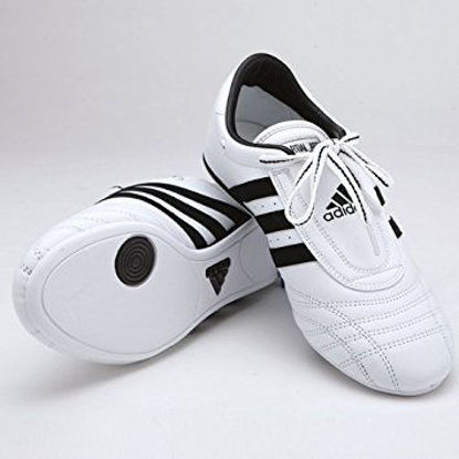 Picture of adidas SM-II Low Cut Sneaker Sneaker (White with Black Stripes) - Size 9 - Size: 9