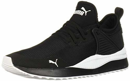 Picture of PUMA Women's Pacer Next Cage Sneaker, Black White, 5.5 M US - Size: 5.5