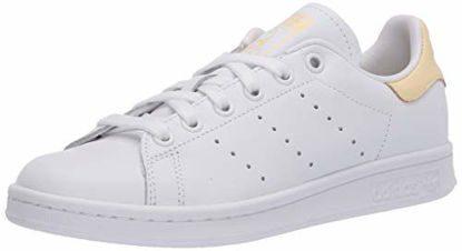 Picture of adidas Originals mens Stan Smith Sneaker, Footwear White/Footwear White/Easy Yellow, 6.5 US - Size: 6.5