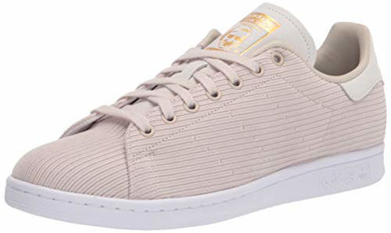 Picture of adidas Originals mens Stan Smith Sneaker, Brown/White/Gold Metallic, 6.5 US - Size: 6.5