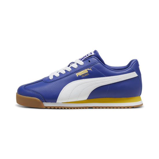 Picture of PUMA Men's Roma Sneaker, 24-Standard-Lapis Lazuli-Fresh Pear, 13 - Size: 13