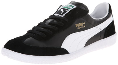 Picture of PUMA Men's Super Liga OG Retro Black/Marshmallow 4 D US - Size: 4