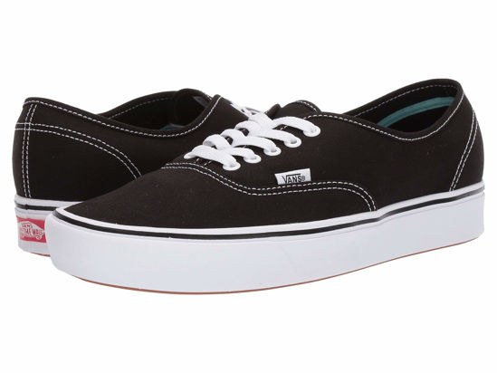 Picture of Vans Men's ComfyCush Authentic, (Classic) Black/True White, Size 6 - Size: 7.5 Women/6 Men