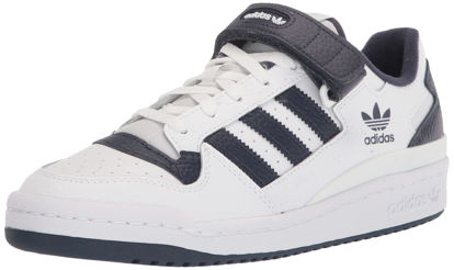 Picture of adidas Originals Men's Forum Low Sneaker, White/Shadow Navy/White, 18 - Size: 18