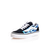 Picture of Vans Kid Old Skool Sneaker, (Camo Flame) Blue/Ice Camo, Size 12 Little Kid - Size: 12 Little Kid