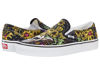 Picture of Vans Men's Classic Slip On, (Beauty Skull) Black/True White, Size 11 - Size: 11