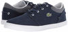 Picture of Lacoste Men's Bayliss Sneaker, Navy/White Canvas, 9 Medium US - Size: 9