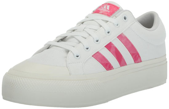 Picture of adidas Women's Bravada 2.0 Platform Shoe Sneaker, White/Pink Fusion/Off White, 6.5 - Size: 6.5