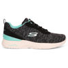 Picture of Skechers Women's Skech-AIR Dynamight Sneaker, BKAQ=Black/Aqua, 8 - Size: 8