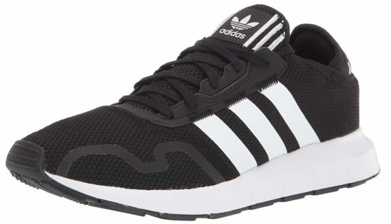 Picture of adidas Originals Men's Swift Essential Sneaker, Black/White/Black, 3.5 - Size: 3.5