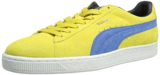 Picture of PUMA Suede Classic Sneaker,Green Sheen/Palace Blue,8.5 M US Men's - Size: 8.5