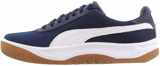 Picture of PUMA California Casual Peacoat/Puma White/Puma Team Gold 12 D (M) - Size: 12 Women/9.5 Men