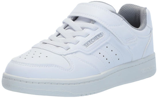 Picture of Skechers Boy's Quick Street Sneaker, White, 3 Little Kid - Size: 3 Little Kid