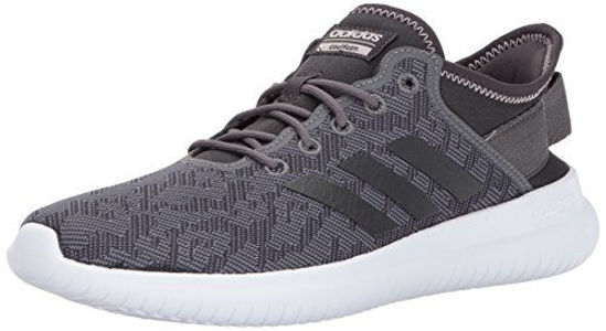 Picture of adidas Women's Cf Qtflex W Running Shoe, Grey Four/Utility Black/ICE Pink, 6.5 Medium US - Size: 6.5