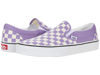 Picture of Vans Men's Classic Slip On, (Checkerboard) Chalk Violet/True White, Size 5 - Size: 6.5 Women/5 Men