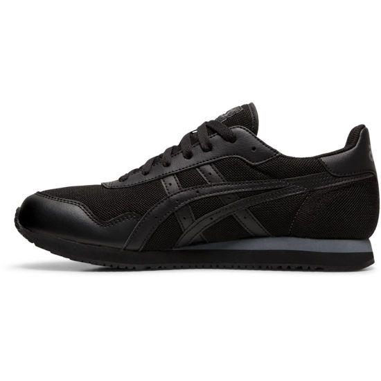 Picture of ASICS Men's Tiger Runner Shoes, 7, Black/Black - Size: 7