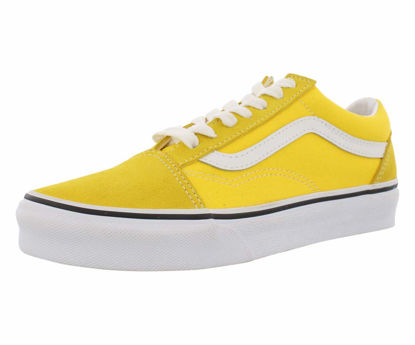 Picture of Vans Mens Old Skool Golden Haze True White Size 7.5 - Size: 7.5