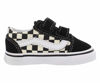 Picture of Vans Toddler Old Skool V (Primary Check) Black/White VN0A38JNP0S Toddler Size 6 - Size: 6 Toddler