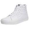 Picture of Vans Adult Unisex Sk8-Hi Shoes, Size 10/11.5, Color (W00) True White - Size: 11.5 Women/10 Men